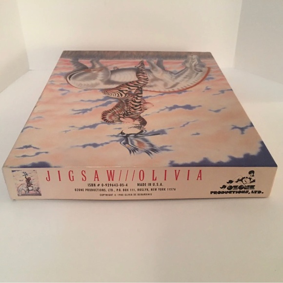 Zebra Lady Puzzle Olivia de Berardinis Fantasy Art - Picture 8 of 12